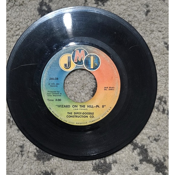 Other - The Dipsy Doodle Construction Company 45 RPM Vinyl Record JMT Records Untested